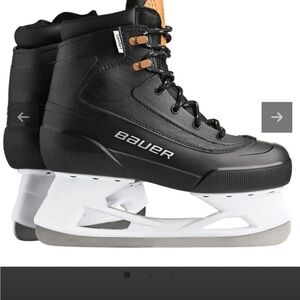 Bauer Black and White Men's Ice Skates